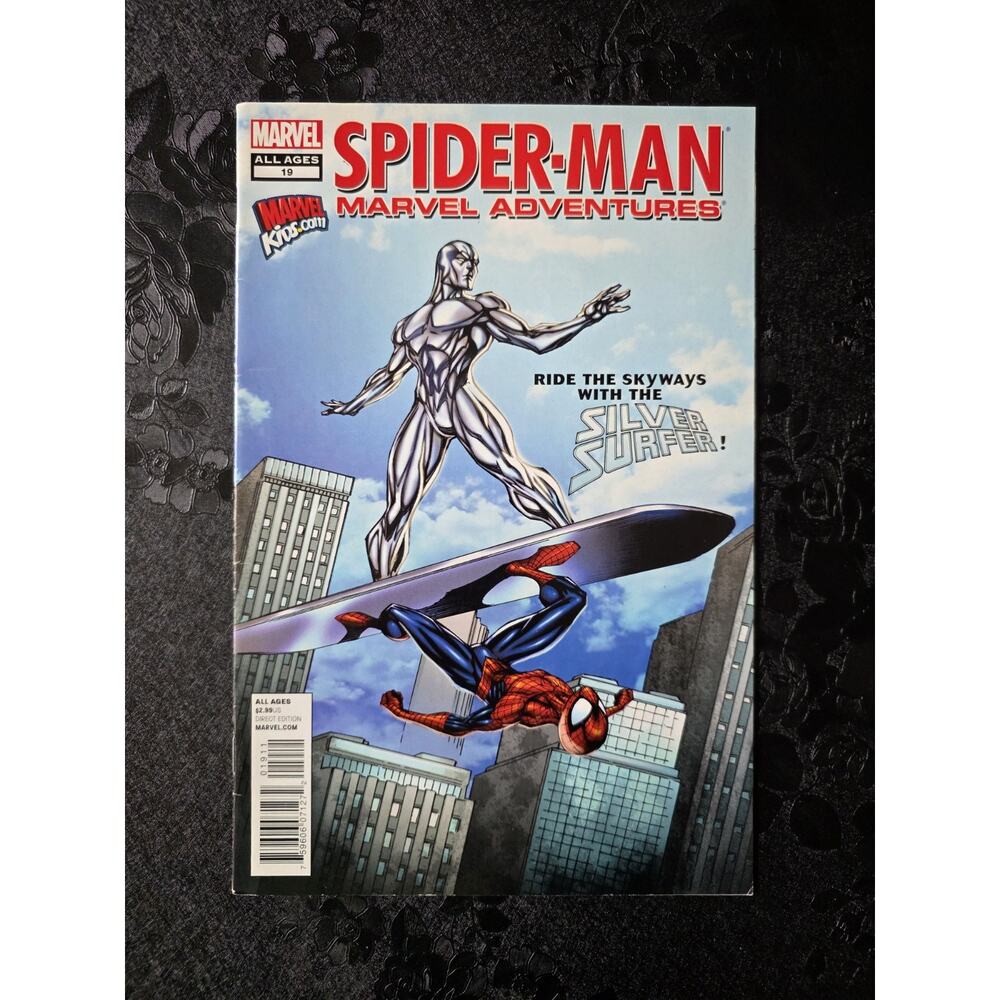 Marvel Comics Marvel Adventures Spider-Man #19 2010 Silver Surfer